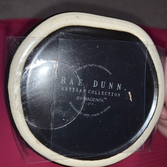 Black mug w/ handle & script “BOOOO!”W/ top lid that has ghost & RIP headstone. - Picture 4 of 5